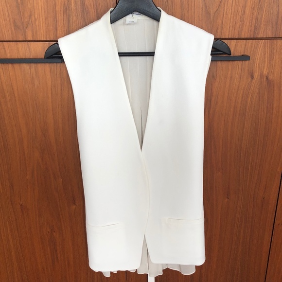 Club Monaco Pleated Vest - Picture 1 of 4